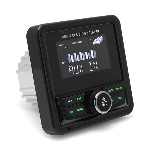 MP3 Marine Bluetooth Stereo Radio Boat Audio Player with FM/AM Digital Speaker - Picture 3 of 16