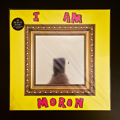 THE LOVELY EGGS - I AM MORON Limited Edition NEON PINK Vinyl LP RSD Garage Rock