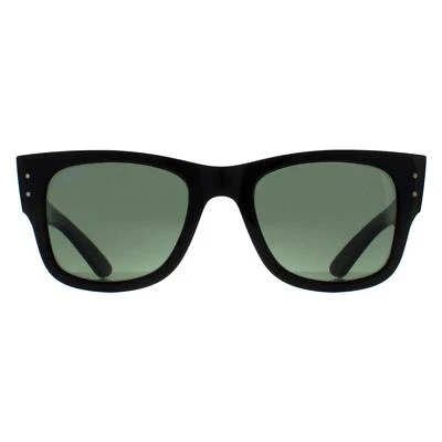 Ray-Ban RB0840S Mega Wayfarer 901/31 poliert schwarz grün Sonnenbrille - Bild 1 von 4