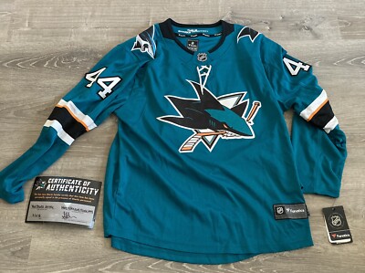San Jose Sharks Signed Marc-Édouard Vlasic Jersey XL