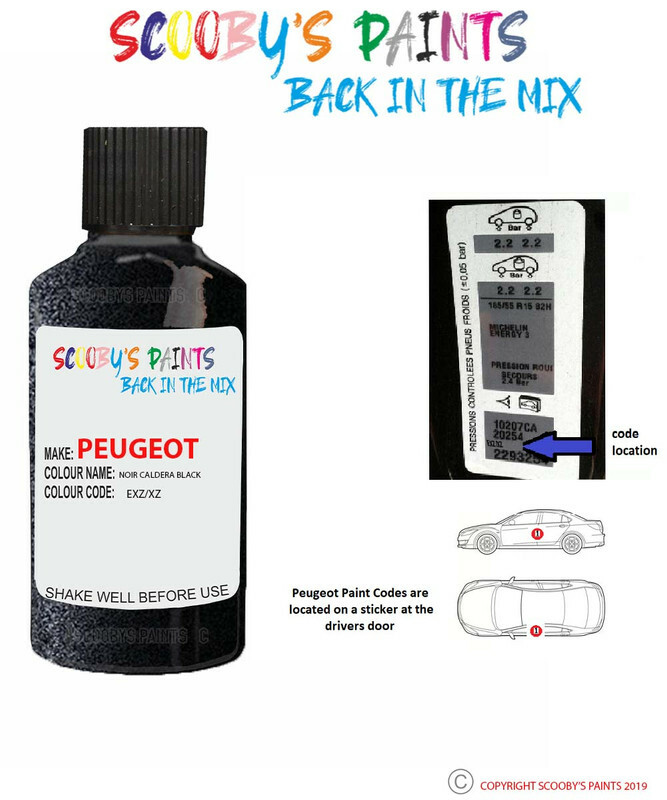 TRISTARcolor Vernice Per Auto Kit Di Bombolette Spray Per Peugeot EXL