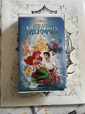 The Little Mermaid Out Of Print Controversial Cover, Rare 1st Label (Disney VHS)