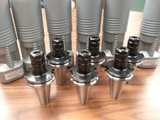 6pcs CAT40-ER16-2.76" COLLET CHUCKS balanced to G2.5/25000RPM  #B25-CAT40-ER16