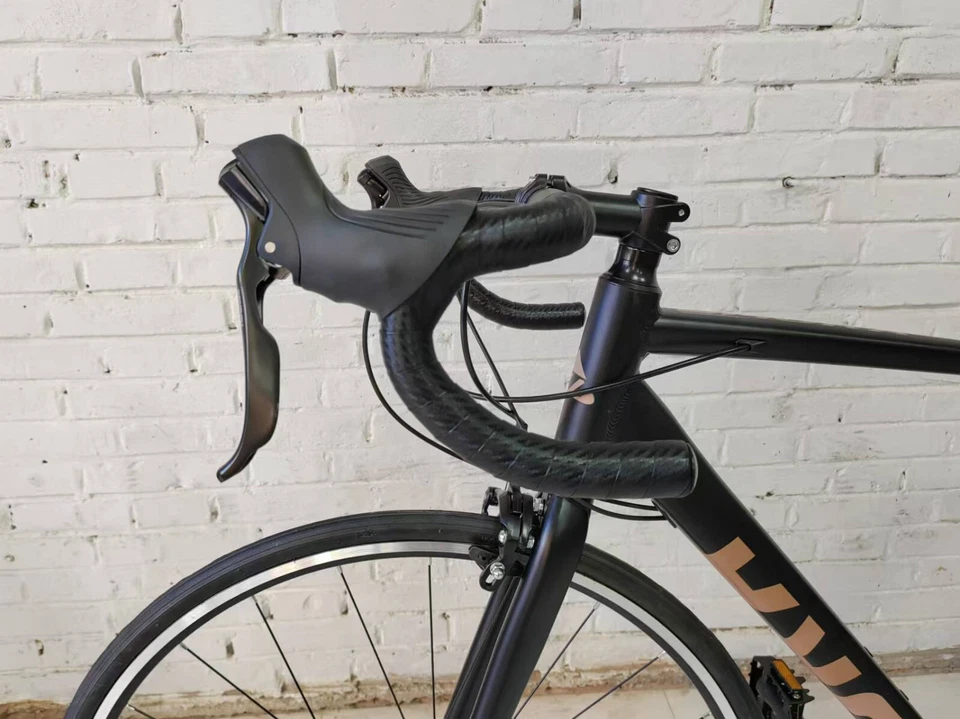 NeuRennrad Speedbike Strassenrad  50 54 58 Alu sehr leicht 700C  schwarz - Bild 4 von 4