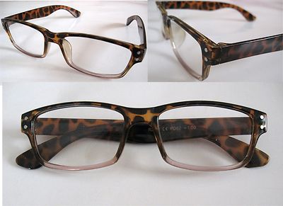 INfocus Mod.2024  hornfarben m. Farbverlauf  Lesehilfe / Lesebrille Diop.+1,0