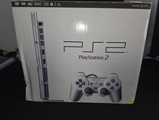 Sony PlayStation 2 Satin Silver Console Boxed. Never used.