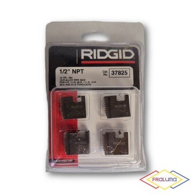 NUOVO RIDGID 1/2" NPT Matrici Filettatrici 14 TPI RH - Acciaio - Cat