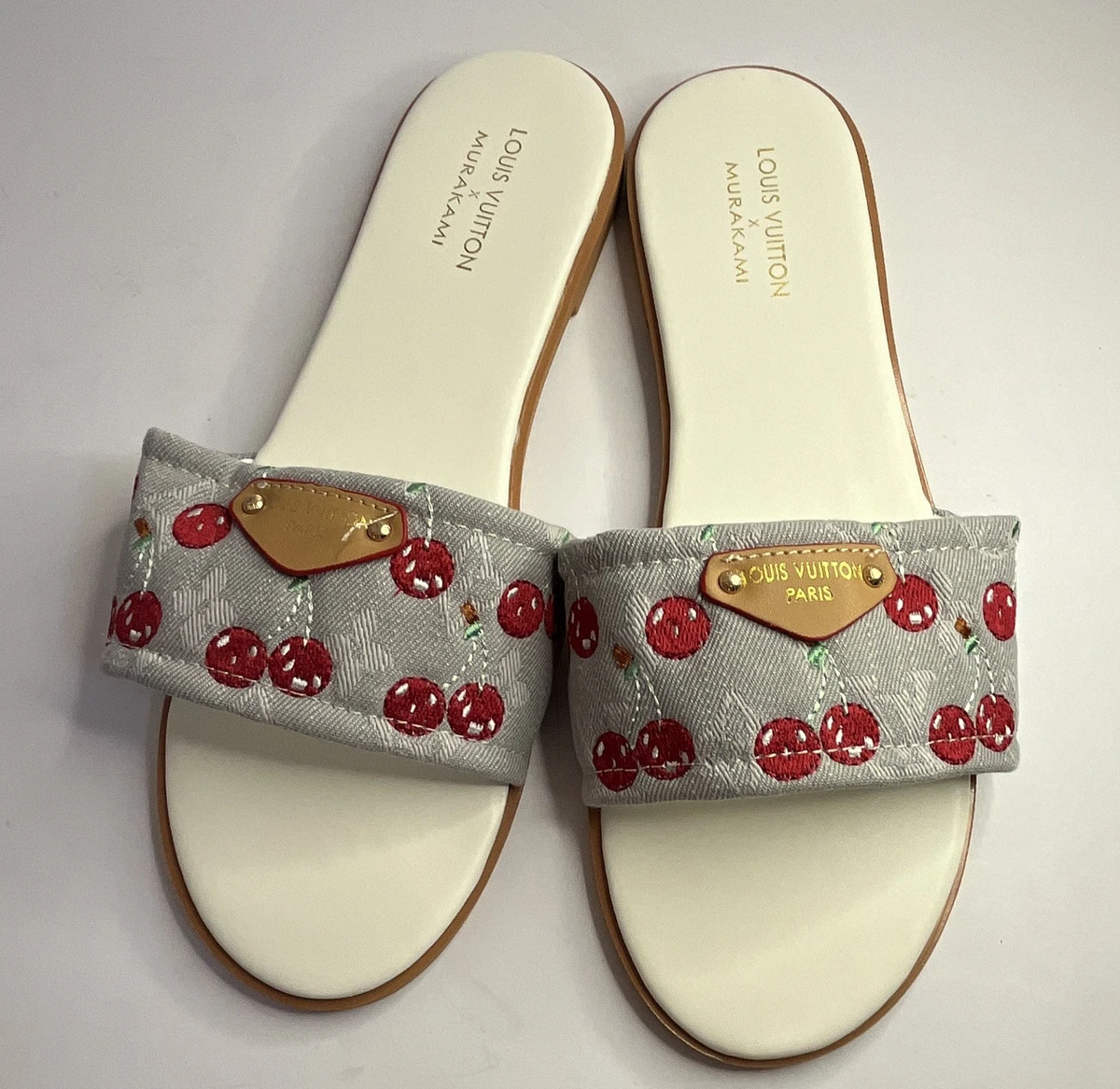 Louis Vuitton Red Sandals for Women for sale | eBay