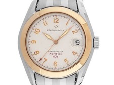 Eterna Matic Kontiki 1858 red ref.633.1573 1998 scatola originale come nuova vintage