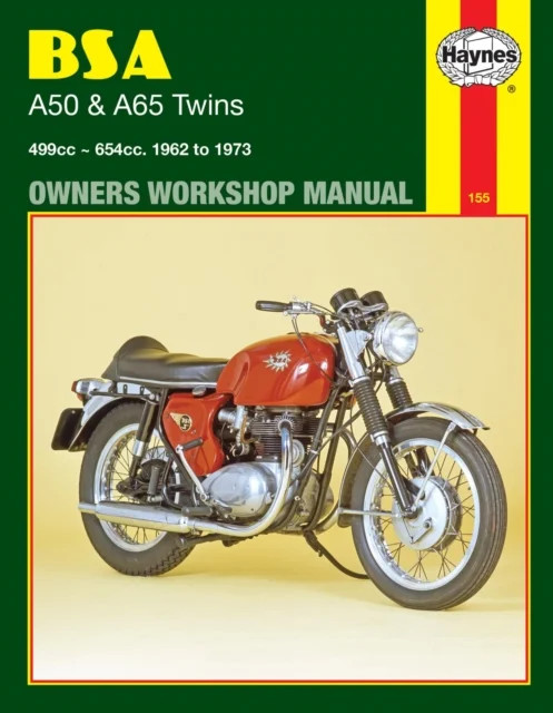 BSA A50 & A65 Twins (62 – 73) Haynes Repair Manual Haynes Publishi Paperback