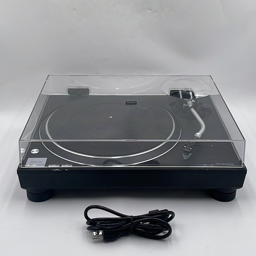 Technics SL-100C Premium Hi-Fi Direct Drive Turntable, Auto-Lift, Black