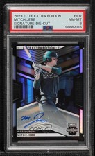 2023 Elite Extra Edition Signatures Die-Cut /399 Mitch Jebb #107 PSA 8 Auto 0e2x