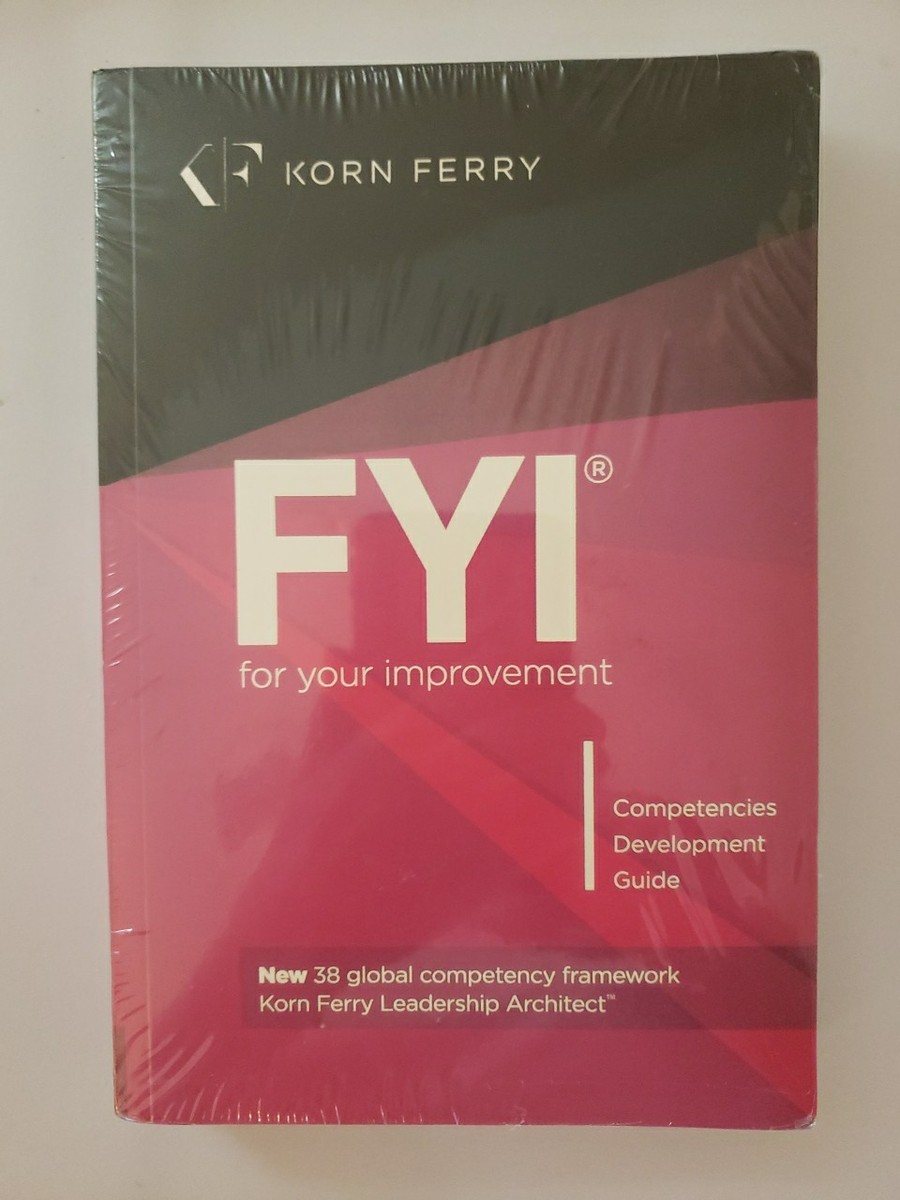 洋書 Korn Ferry For Your Improvement FYI For Your Improvement - 6th Edition - Korn Ferry - NEW | eBay