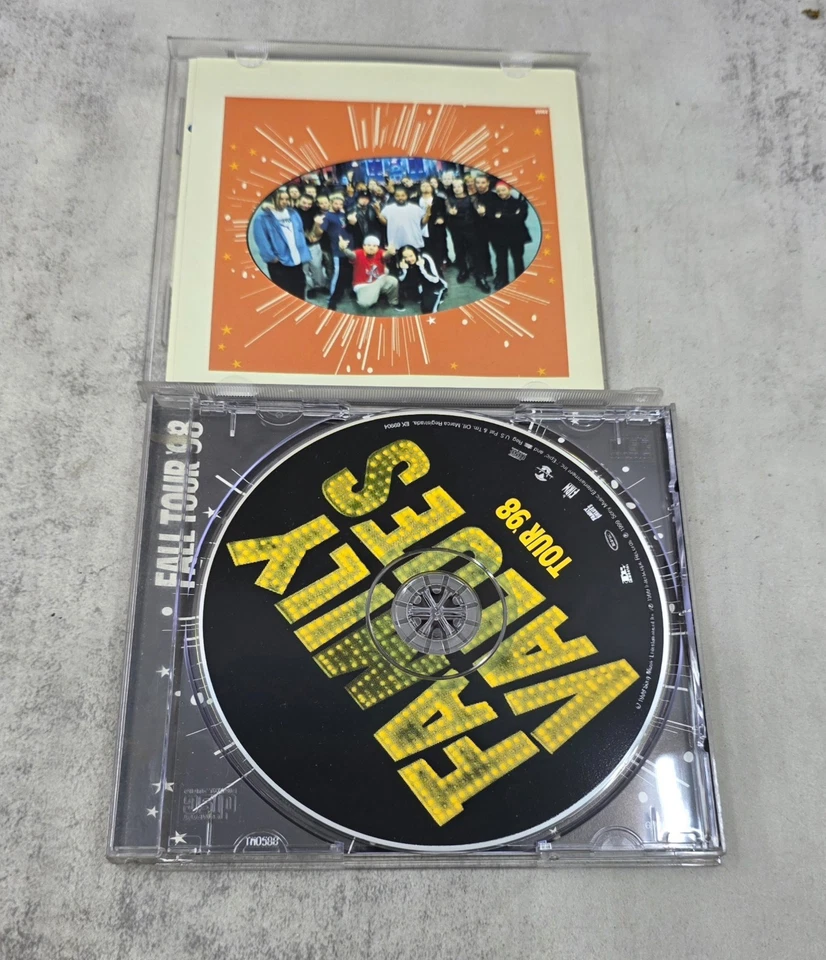 Family Values Tour 98  Audio CD Korn Limp Bizkit Ice Cube Rammstein Incubus Good Foto 3 de 4