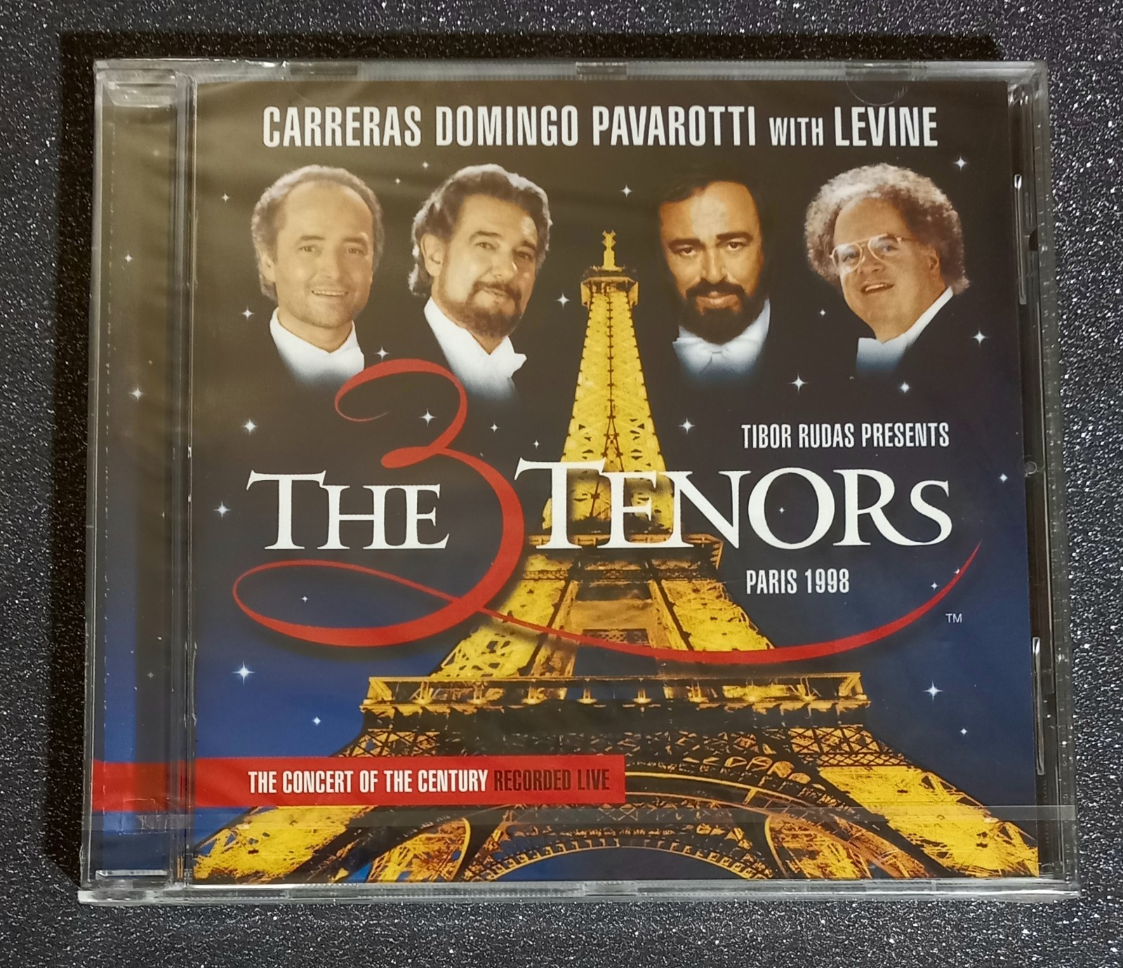Carreras, Domingo, Pavarotti With Levine‎– The Three Tenors In Paris
