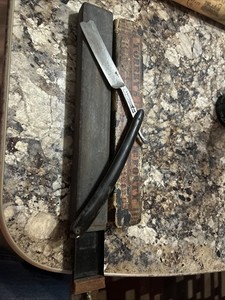 J.R. Torrey No Forty Razor Strop And Straight Razor In The Drawer
