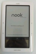 Barnes  Noble Nook 1st Edition 2GB, Wi-Fi, 6in - White/Gray