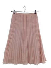 H&M Faltenrock Damen Rock Gr. DE 36 pink Casual-Look