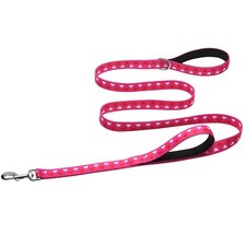 Hikiko 6ft Double Handle Dog Leash for Med/Large Dogs - Padded Traffic Handles