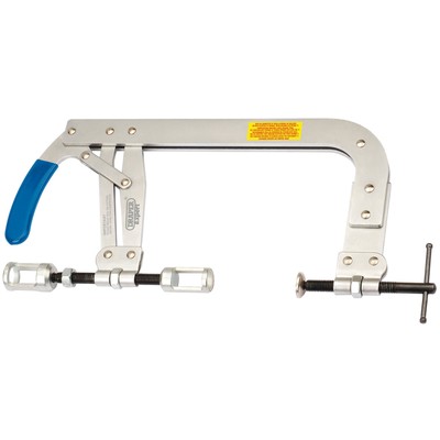 Draper Expert Ventil Schwerlast Federspanner 35 mm - 142 mm Kapazität silber