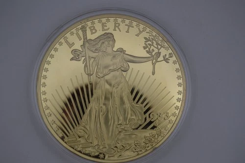 1933 Copy Liberty Standing Walking 20 Twenty Dollars US Gold Coin United States