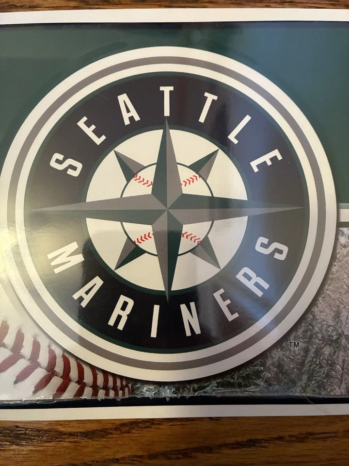 Seattle Mariners Car/Truck License Plate Metal Tag Licensed MLB Baseball New - Image 2 of 4