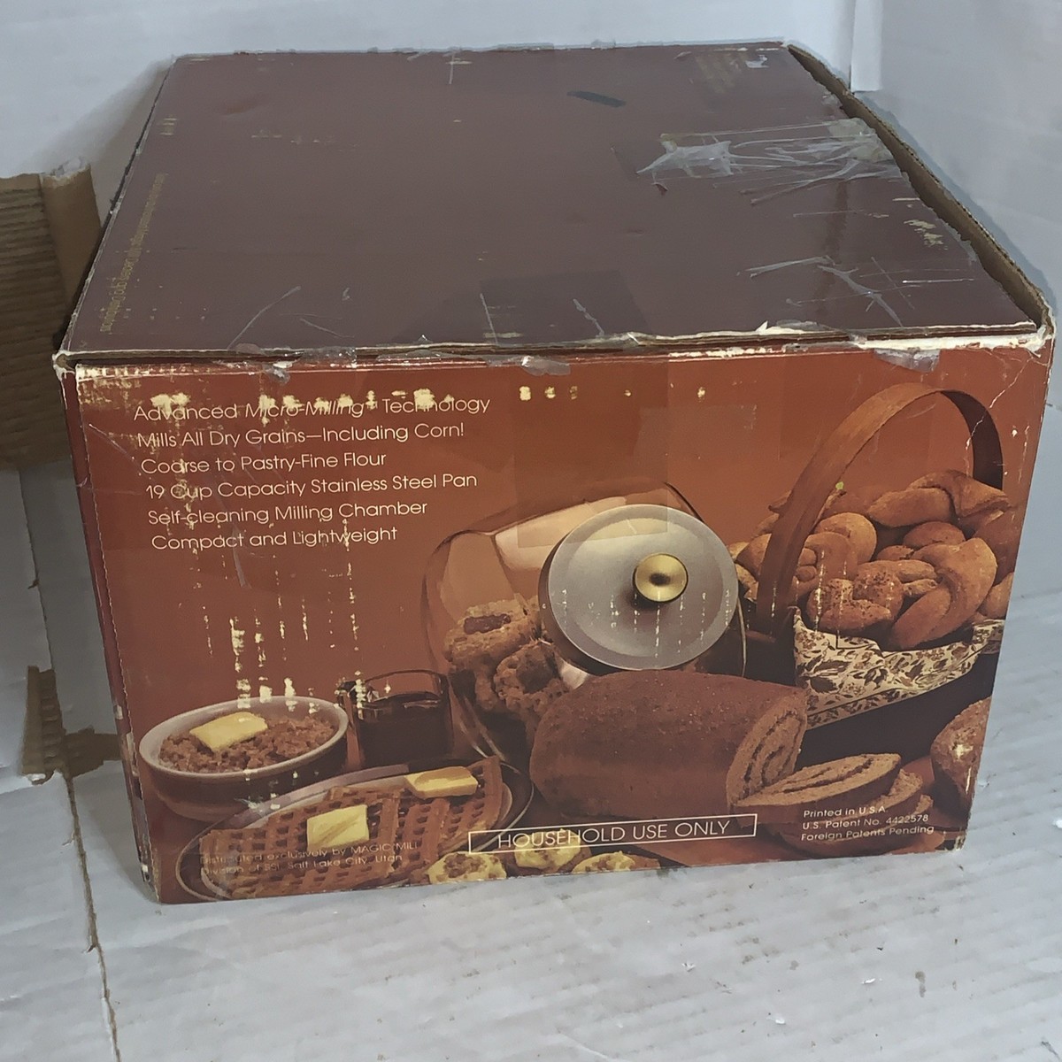 Magic Mill III Plus High Speed Flour Grain Mill Model No