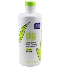 Clean Clear Aloe Vera Acne-Prone Body Wash 10 Fl Oz Oil-Free Sensitive Skin
