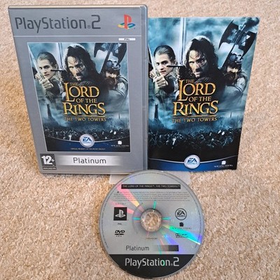 Herr der Ringe Die zwei Türme Platin PlayStation 2 Videospiel PAL