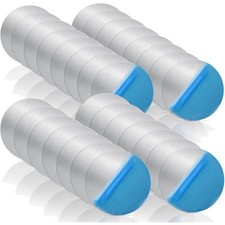 30 Stück Metallplatte Metallplättchen Selbstklebend, Metallplatte für Magnete...