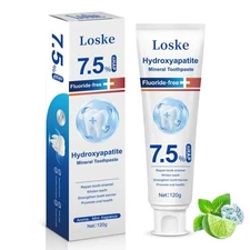 Hydroxyapatite Toothpaste for Stronger Teeth Natural Remineralization Formula...