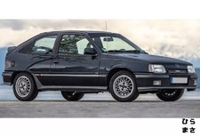 Miniature Car 1/18 Opel Kadett GSi 1991 Helmut Schmidt Black Metallic Diecast