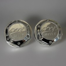 Mb Motoring Chrome Wheel Rim Cover Center Cap 70581770f-1 C-763c Lg0608-38 Set 2