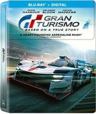 New Steelbook Gran Turismo: Based On A True Story Blu-ray Digital WM