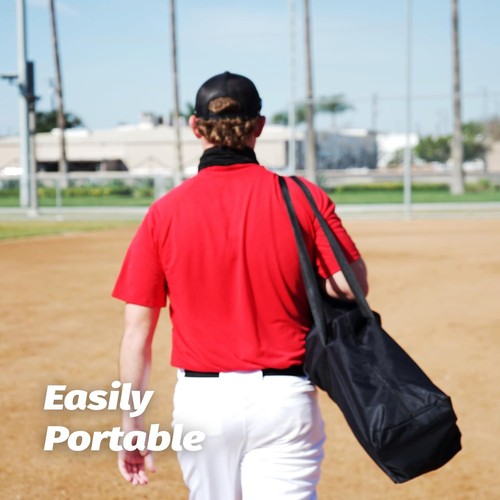ZELUS Collapsible Barricade Backstop Net 12x9 ft, Net for Lacrosse, Baseball - Picture 11 of 12