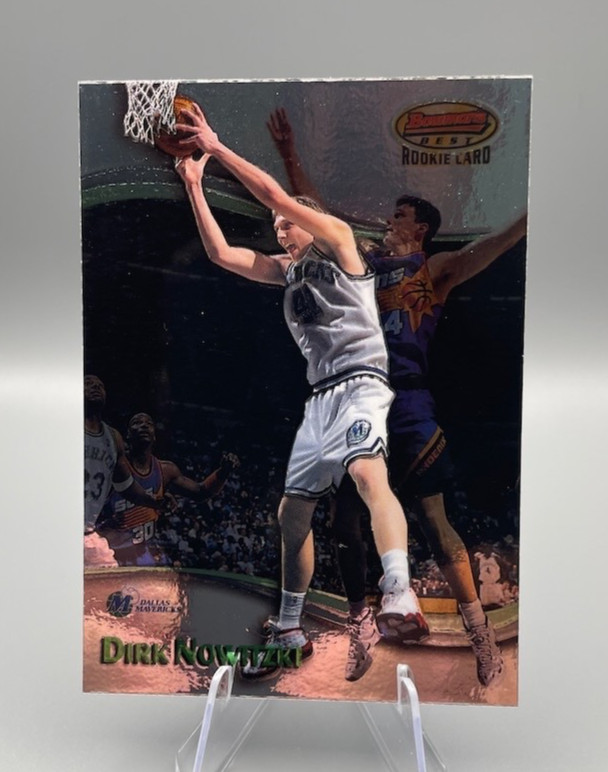 Dirk Nowitzki - 1998-99 Bowman’s Best #109 Rookie Card - Dallas Mavericks - HOF