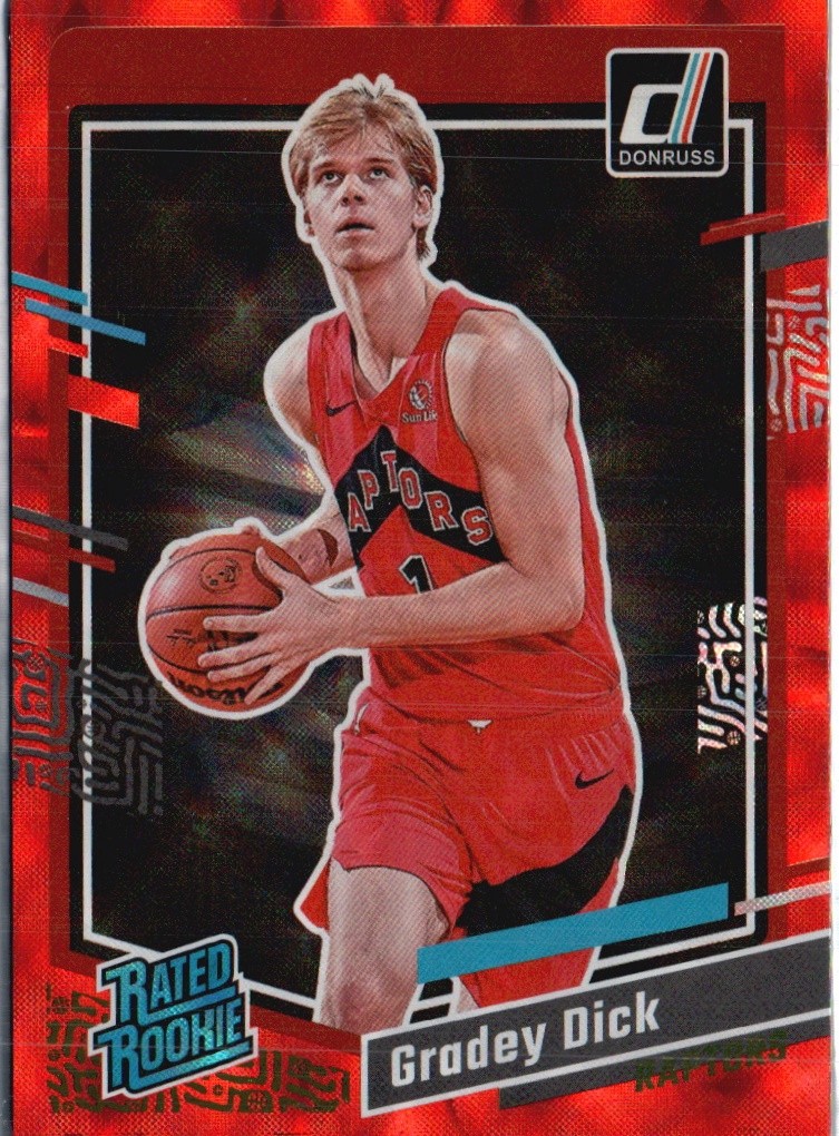 2023-24 Donruss #247 Gradey Dick Red