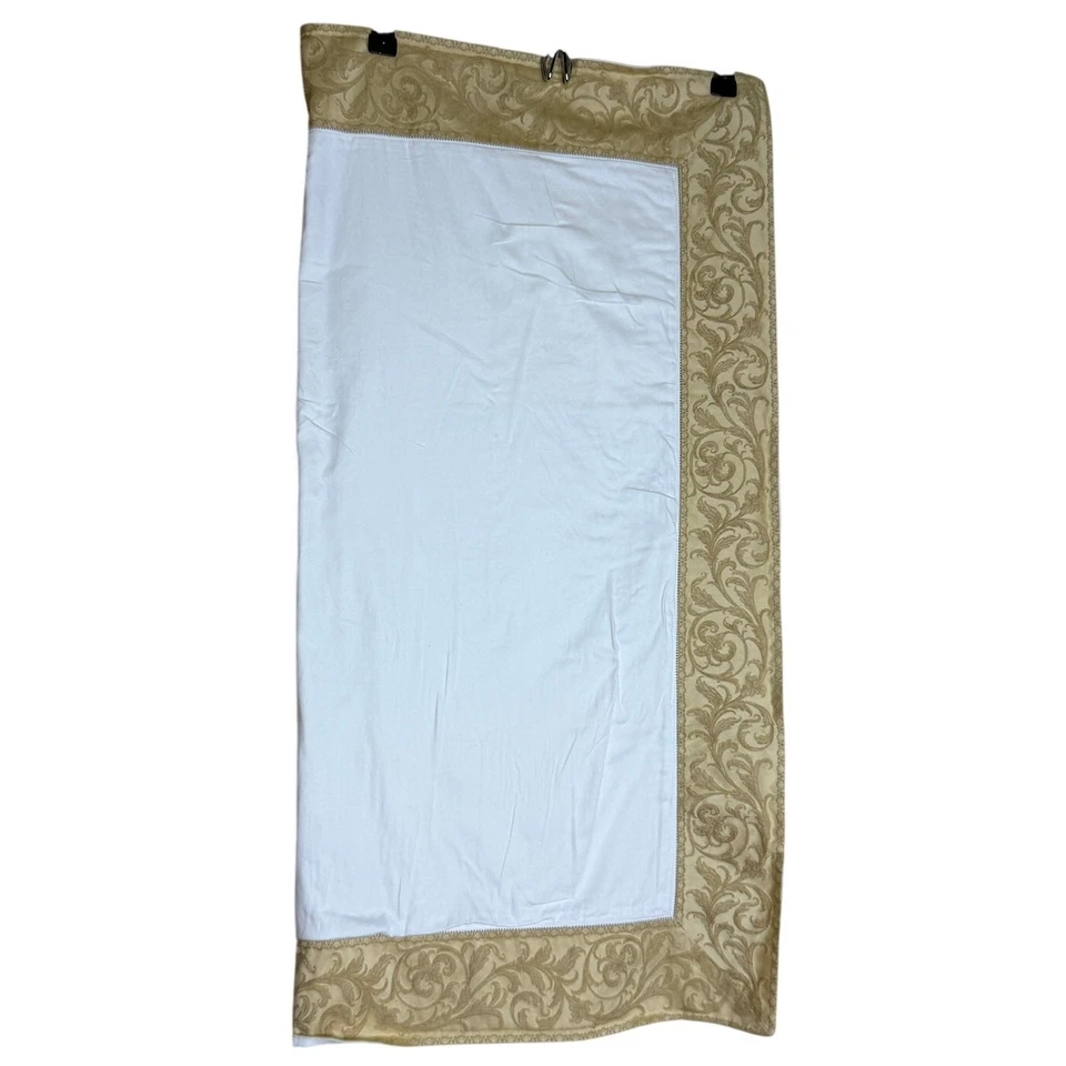 Funda de almohada Frette Royal oro blanco filigrana 25x25 Italia funda de almohada ropa de cama Foto 2 de 4