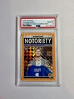 2025 Panini Mosaic Orange Fluorescent Notoriety Jaxson Dart PSA 10