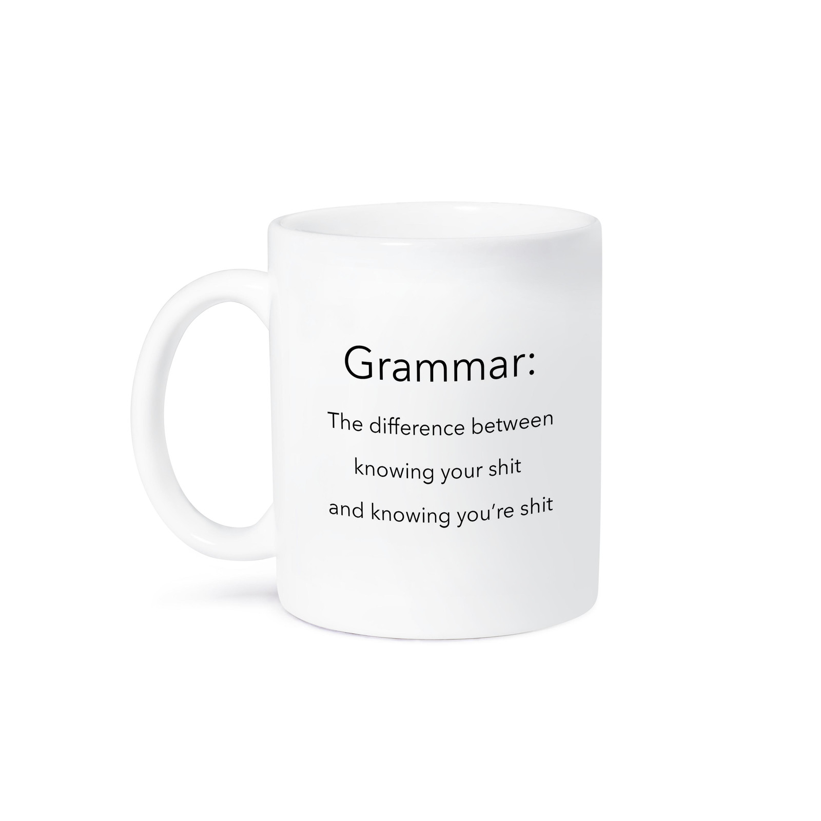 3DRose Grammar Definition Humor Coffee Mug