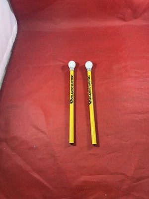 Lot Of Two Vintage Atlantic Electric Light Bulb Pencils Unused