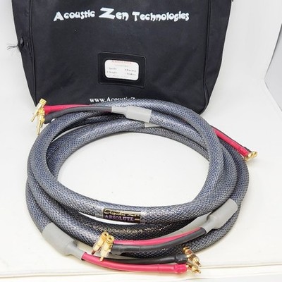 Pair of Acoustic Zen Absolute - Speaker Cables (7N Silver) 2 x 1.32m