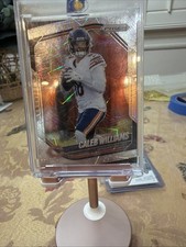 2025 Panini Prizm Football Caleb Williams #124 Lazer Prizm Chicago Bears QB