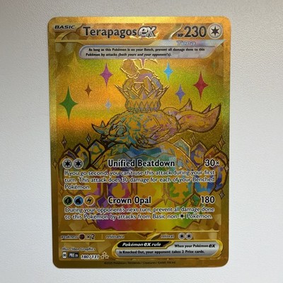 Terapagos ex 180/131 Sv: Prismatic Evolutions Holo