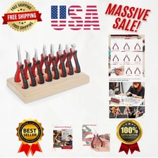 Durable & Ergonomic Jewelry Pliers Set - 8-Piece Mini Kit for Precision Crafting