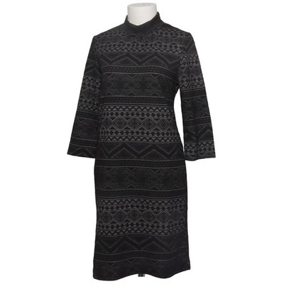 Myka, Kleid, Größe: XL, Grau/Weiß, Baumwolle/Elasthan/Polyester, Print #lJ8
