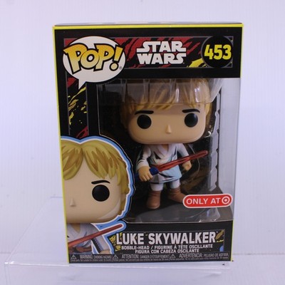 E5 Funko Pop Star Wars LUKE SKYWALKER Target Exclusive Vinyl Figure 453
