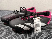 Adidas Predator Accuracy.3 Soccer Cleats Blk/Wht/Pnk  Size: Wmn 6.5 / Men 5.5