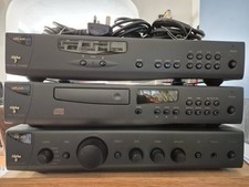 Arcam Alpha 7 Amp Arcam Alpha 8 Cd Player & Am fm Tuner 3 pieces & cables