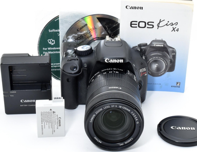 Canon EOS Kiss X4 550D Rebel T2i EF-S 18-135mm IS Lens [Near Mint